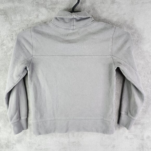 Mens Grey Madewell Cotton Turtleneck Sweatshirt Long Sleeve 100% Cotton Size XS - Picture 8 of 11
